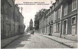 SAINT BRICE SOUS FORET ... MAISON DE CONVALESCENCE ... HOPITAL SAINT JACQUES ... SIDE CAR - Saint-Brice-sous-Forêt