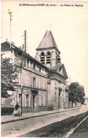 SAINT BRICE SOUS FORET ... LA POSTE ET L EGLISE - Saint-Brice-sous-Forêt