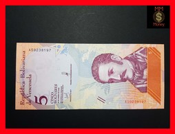 VENEZUELA  5 Bolivares 15.1.2018 P. 102 UNC - Venezuela