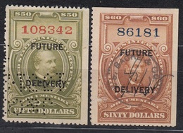 USA DELIVERY STAMPS 1918/34 - FUTURE DELIVERY - Cleveland & Lincoln - Consegne