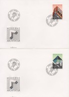 EU234a/b  FDC 1987 EUROPA  Liechtenstein  TTB - 1987