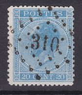 N° 18 :  310  RENAIX - 1865-1866 Perfil Izquierdo
