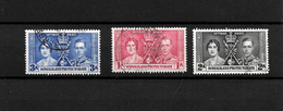 Somaliland Protectorate KGVI 1937 Coronation, Complete Set Used (7123) - Somalilandia (Protectorado ...-1959)