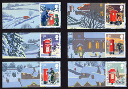 Great Britain 2013   Kerstmis CHRISTMAS WEINACHTEN NOELL  LITHO Smilerzegels  !!        Postfris/mnh - Unused Stamps