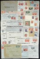 BRAZIL: Over 50 Old Used Covers, There Is A Nice Range Of Postages, Cancels And Commercial Corner Cards. Some With Defec - Cartes-maximum