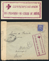 BRAZIL: PRISONER OF WAR IN BRAZIL: Cover Sent From Rio De Janeiro To Switzerland On 19/AU/1918 Franked With 200Rs., With - Cartes-maximum