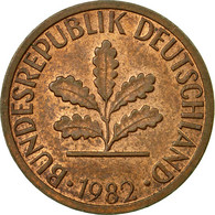 Monnaie, République Fédérale Allemande, Pfennig, 1982, Stuttgart, TTB, Copper - 1 Pfennig