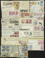 BRAZIL: 15 Covers Used Mainly In The 1950/60s, All Include In Their Postage One Or More Commemorative Stamps, Some Posta - Cartes-maximum