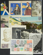 BRAZIL: 11 Beautiful Postcards (some Rare) + Advertising Card For "Flit", Fine General Quality, Very Low Start!" - Rio De Janeiro