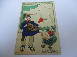 Chromo Ancien/ Produits ECLIPSE/Cirage / Les Provinces Françaises/L'Auvergne/Cantal/ Vers 1930-1950     IMA532 - Other & Unclassified