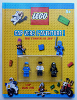 LIVRE LEGO CAP VERS L'AVENTURE - TOUT L'UNIVERS LEGO ! 2011 Avec Ses Trois Figurines - Figurine