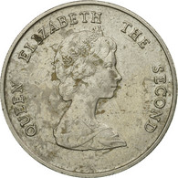 Monnaie, Etats Des Caraibes Orientales, Elizabeth II, 25 Cents, 1986, TTB - Ostkaribischer Staaten