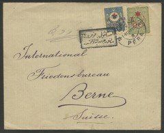 1917 Turkey Postally Travelled Censored Mail Cover - Covers & Documents