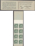 300 YEARS SWEDISH PRESS TAGESPRESSE PRESSE QUOTIDIEN SWEDEN SUEDE SCHWEDEN 1945  MI 312 BOOKLET 312D H73 MNH 20 STAMPS - 1904-50