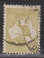 AUSTRALIA Scott # 47 Used - Kangaroo & Map - Oblitérés