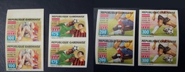 GABON 1994 IMPERF PAIRS ND - SOCCER WORLD CUP USA COUPE MONDE FOOTBALL - MNH - ULTRA RARE - 1994 – Estados Unidos