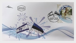 Israel - Postfris / MNH - FDC Joint-Issue Israel-Estland 2018 - Ungebraucht (mit Tabs)