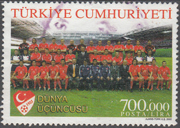 TURKEY   SCOTT NO.  2837     USED     YEAR  2002 - Used Stamps