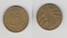 10 RETENPFENNIG 1924 E - 10 Reichspfennig