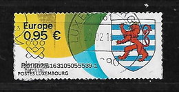 LUXEMBOURG 2016 POST- AND- GO HERALDRY - Used Stamps