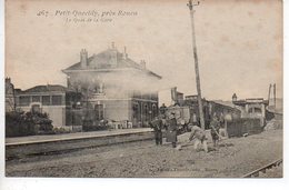 Petit Quevilly, Près De Rouen : Le Quai De La Gare (vue Intérieure) - Le Petit-quevilly