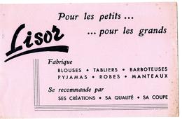 Buvard - LISOR Pour Les Petits, Pour Les Grands , LISOR Fabrique Blouses, Tabliers, Barboteuses ... - Enfants