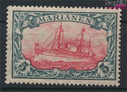 Marianen (Dt. Kolonie) 21B 25:17 Zähnungslöcher Mit Falz 1919 Schiff Kaiseryacht Hohenzollern (9252889 - Isole Marianne