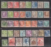 DENMARK Lot Of Used Stamps - Nice Mix - Collections