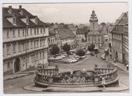 Gotha - Blick Vom Schlossberg Auf Marktplatz Und Rathaus - Gotha