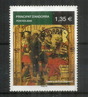 Tableau De L'Ermitage De Sant Miquel De Prats, Un Timbre Oblitéré,  1 ère Qualité, Haute Faciale - Used Stamps