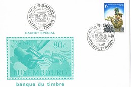 30428. Tarjeta KLEINBETTINGEN (Luxembourg) 1981. Anniversaire Cercle Philatelic - Lettres & Documents