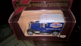 MATCHBOX MODELS Of YESTERYEAR: Y-5, 1927 TALBOT VAN: EVERREADY BATTERIES For Life - Matchbox