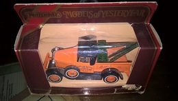 MATCHBOX MODELS Of YESTERYEAR: Y-7, 1930 MODEL "A" FORD WRECK, ARLOW MOTOR SALES - Matchbox