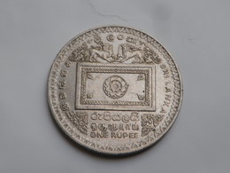 Sri Lanka 1 Rupee 1992  Km# 151      Cupronickel  TTB 3° Anniversaire Presidence Premadusa - Sri Lanka