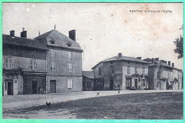 NANTIAT - PLACE DE L'EGLISE - Nantiat