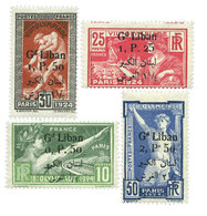 Grand Liban : N°45/48* - Other & Unclassified