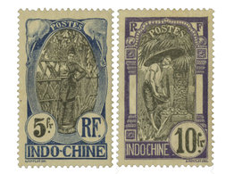 Indochine : N°57/58* - Other & Unclassified