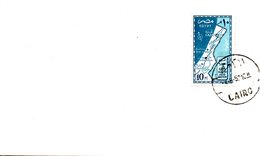 EGYPTE. N°395 De 1957 Sur Enveloppe 1er Jour. Réoccupation De La Zone De Gaza. - Briefe U. Dokumente