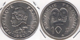 Polinesia Francese 10 Francs 1997 KM#8 - Used - Polynésie Française