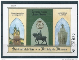 1370 Hungary 2001 Szekesfehervar City Of The Kings Memorial Sheet MNH - Commemorative Sheets