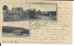 LOUISVILLE,KY  JACOBS PARK  3 VUES TRAM    ( ECRITE VERS EGYPTE 1901 ) - Louisville