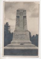 80.506/ Carte Photo Monument Aux Morts "La Charente à Ses Enfants Morts 307°et 308° RI 34° Et 52°RAC à MOISLAINS - Moislains