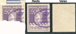 239 GROENLAND 1937 - Yvert 10 (Dentelure 11) Colis Postaux Ours - Oblitere - Colis Postaux