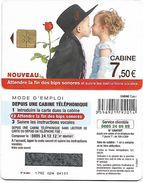 @+ France - Intercall à Puce 7,50€ - Mariage N°3 - Code F1006001 - Ref : CC-INT4 Verso Francais - 2010