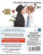 @+ France - Intercall à Puce 7,50€ - Mariage N°4 - Code F1011003 - Ref : CC-INT6B Verso Logo Intercall - 31/12/2012 - 2010