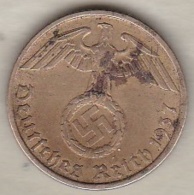 5 Reichspfennig 1937 D (MUNICH) Bronze-aluminium - 5 Reichspfennig