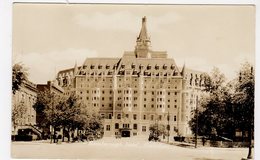 SASKATOON, Saskatchewan, Canada, Bessborough Hotel, Masonic Bldg, I. O. O. F,  1937 RPPC - Saskatoon