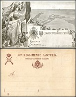 CARTOLINE - MILITARI - 60° Reggimento Fanteria Brigata Calabria - Nuova Perfetta - Zonder Classificatie