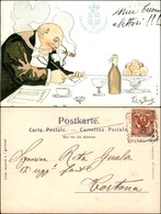 CARTOLINE - MILITARI/UMORISTICHE - Miei Buoni Elettori - Illustratore Van Dock - Viaggiata 1902 - Andere & Zonder Classificatie