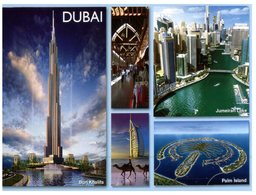 (741) United Arab Emirates - UAE - Dubai (with Eagle Stamp At Back Of Card) - Verenigde Arabische Emiraten